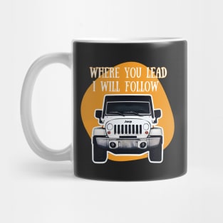 The Girls Car - Where You Lead I Will Follow II - Gilmore Mug